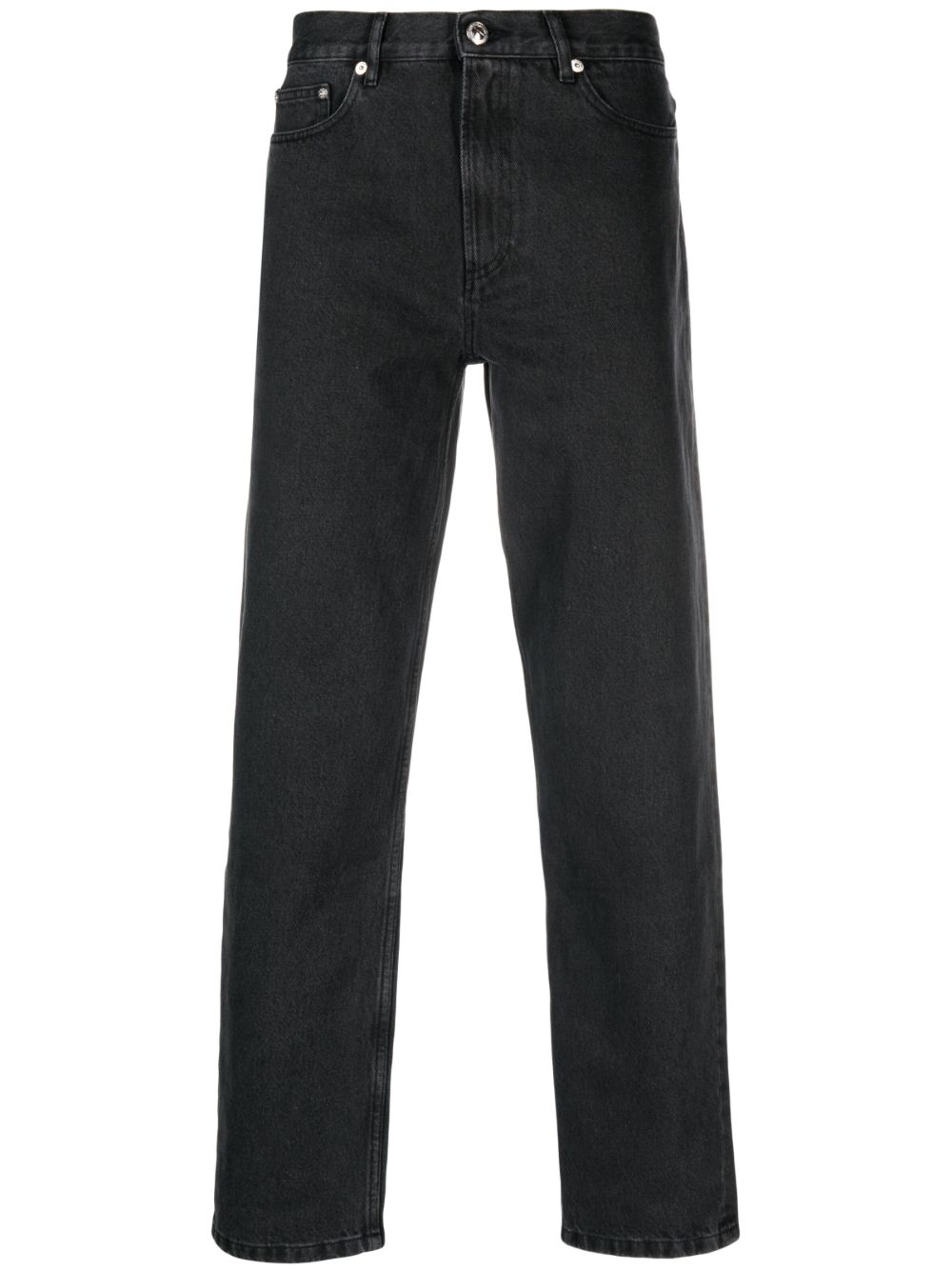 Jeans martin a gamba dritta  in nero - A.P.C  uomo 