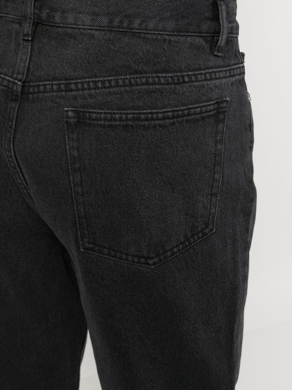 Jeans martin a gamba dritta  in nero - A.P.C  uomo 