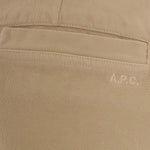Pantaloni dritti in beige A.P.C.- uomo 