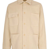 Giacca con tasche in beige A.P.C.- uomo 