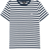 T-shirt a righe in blu e bianco A.P.C. - donna 