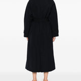 Cappotto trench doppiopetto in blu A.P.C. - donna 