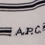 Polo a righe in bianco e blu A.P.C. - uomo 