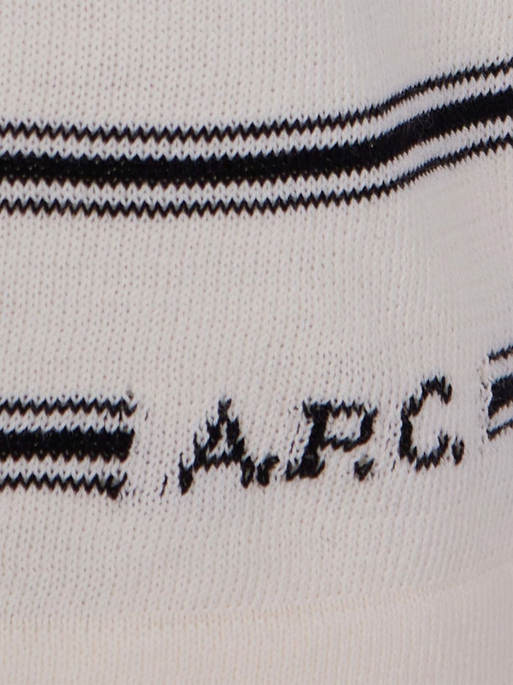 Polo a righe in bianco e blu A.P.C. - uomo 
