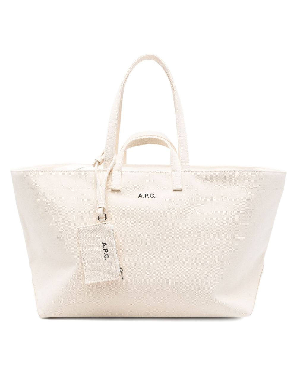 Tote bag Le Drummer Toile in avorio A.P.C. - donna 