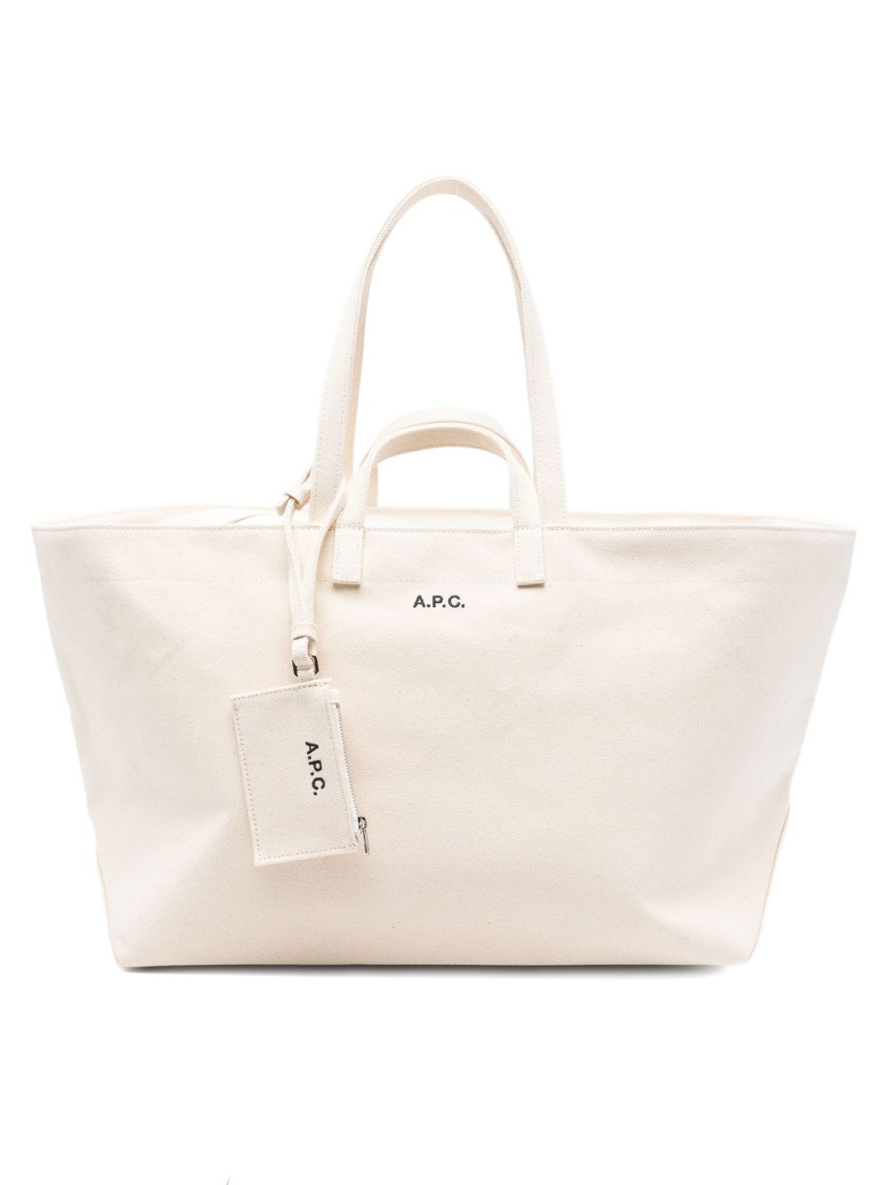 Tote bag Le Drummer Toile in avorio A.P.C. - donna 