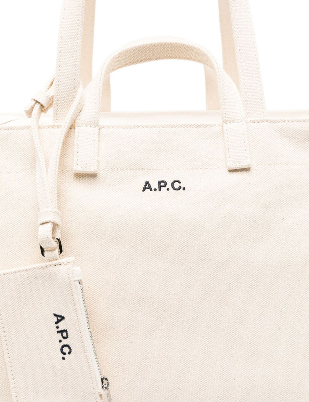 Tote bag Le Drummer Toile in avorio A.P.C. - donna 