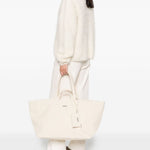 Tote bag Le Drummer Toile in avorio A.P.C. - donna 