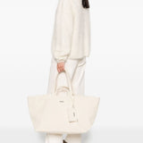 Tote bag Le Drummer Toile in avorio A.P.C. - donna 