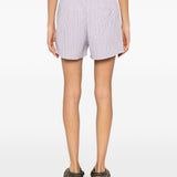 Pantaloncini a quadretti in bianco e marrone A.P.C. - donna 