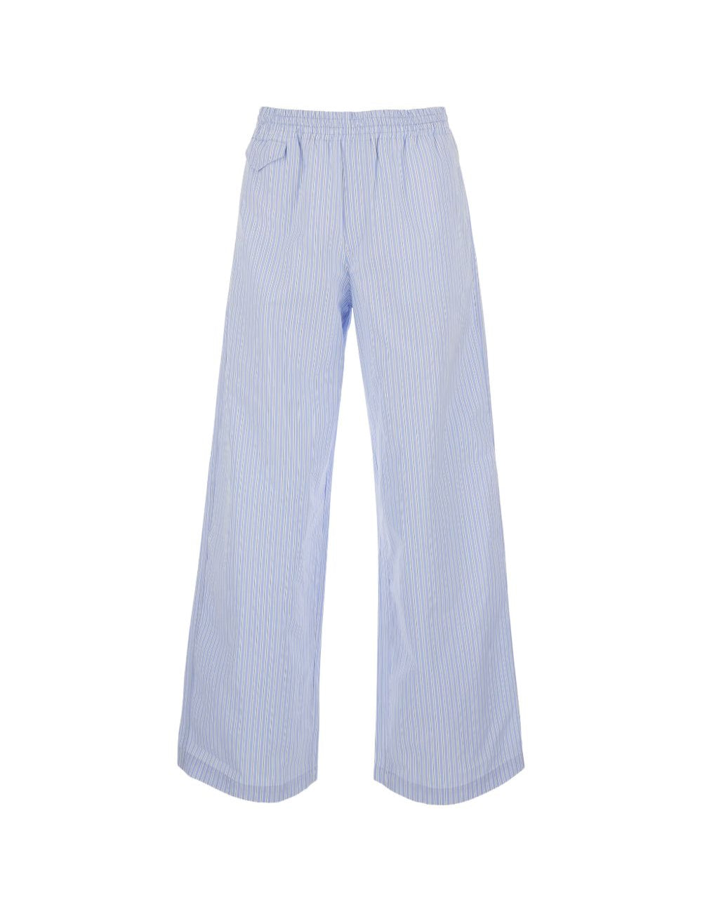 Pantaloni con vita elasticizzata in celeste A.P.C. - uomo 
