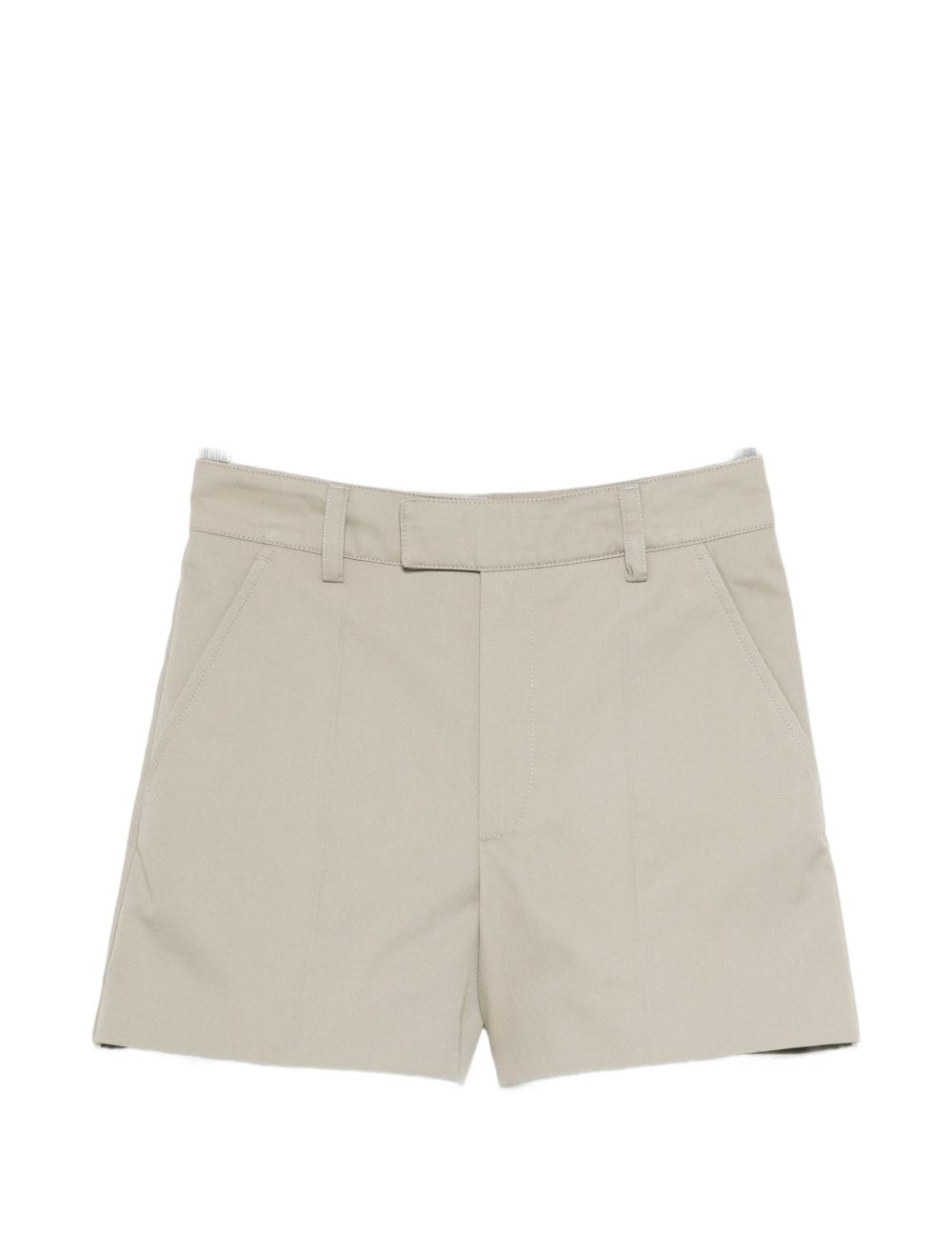 Pantaloncini con cuciture in verde A.P.C. - donna 