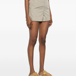 Pantaloncini con cuciture in verde A.P.C. - donna 