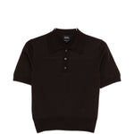Polo amaniche corte in marrone A.P.C. - donna 