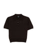 A.P.C. Brown Short-Sleeved Polo Shirt - women