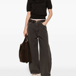 Polo amaniche corte in marrone A.P.C. - donna 