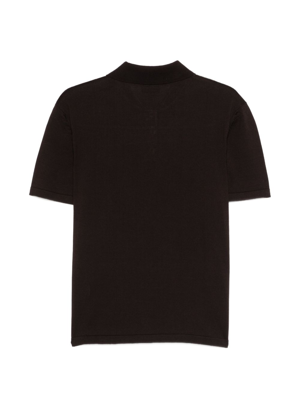 Polo con tasca sul petto in marrone A.P.C. - uomo 