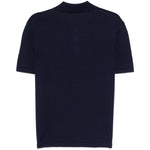 Polo con tasca sul petto in blu A.P.C. - uomo 