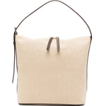 BORSA A SPALLA VERA IN BEIGE A.P.C. - DONNA 