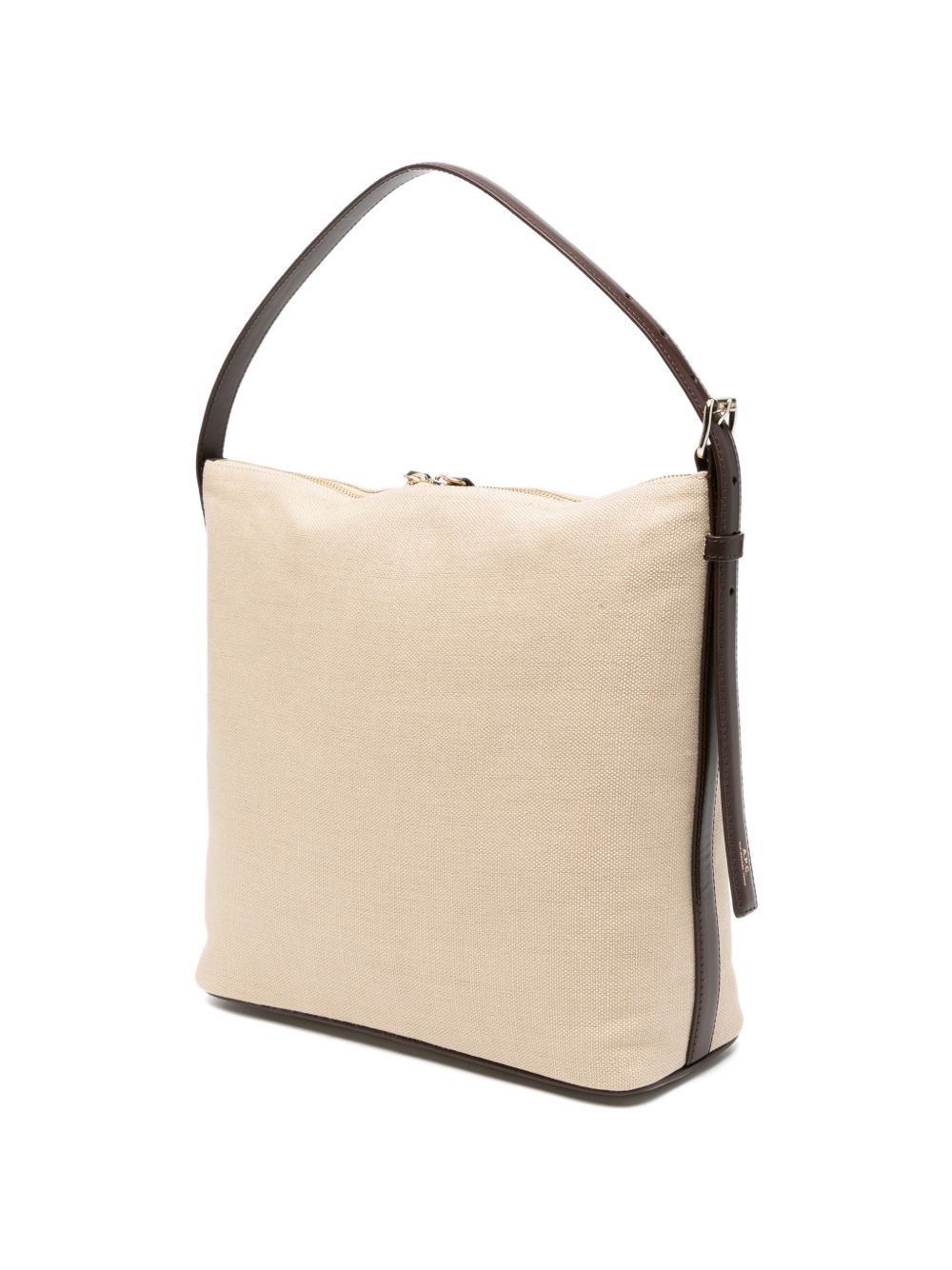 BORSA A SPALLA VERA IN BEIGE A.P.C. - DONNA 
