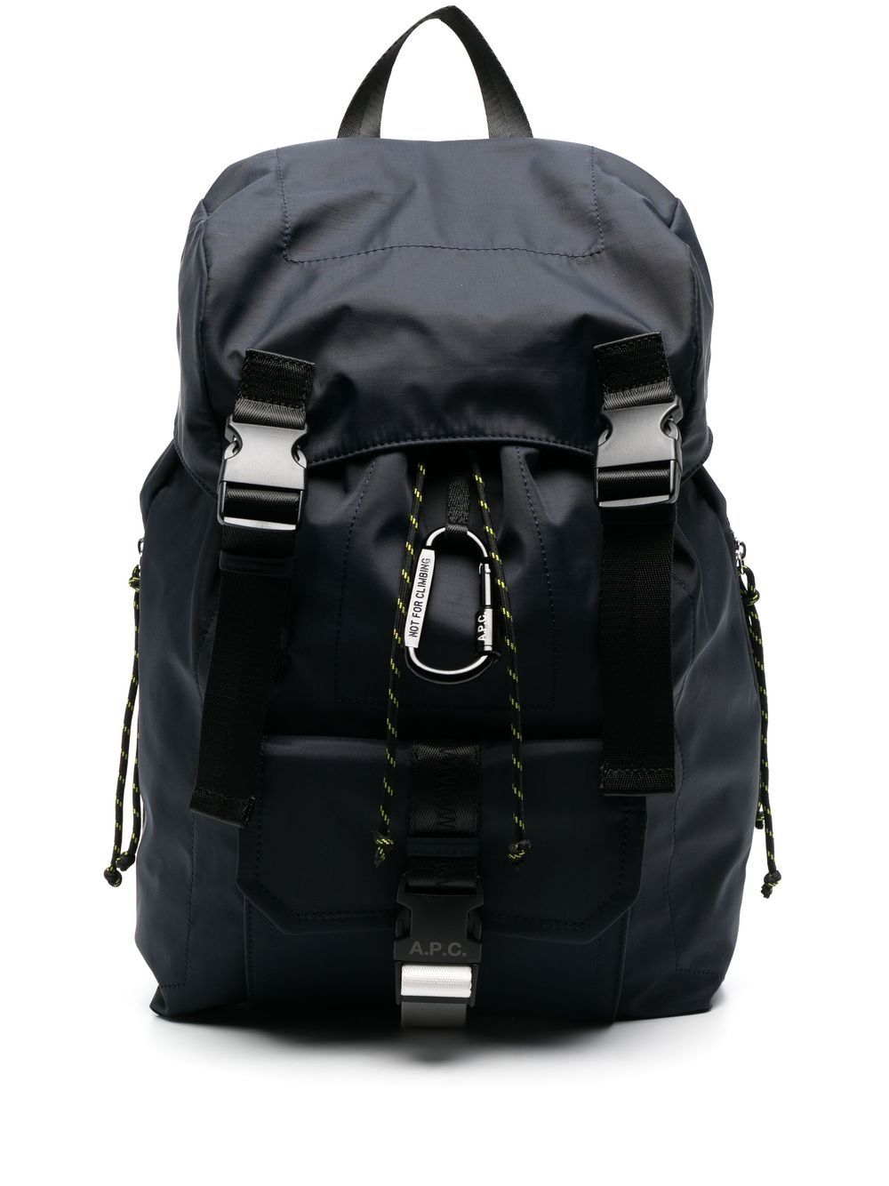 Zaino con logo e toppa treck in blu A.P.C. - uomo 