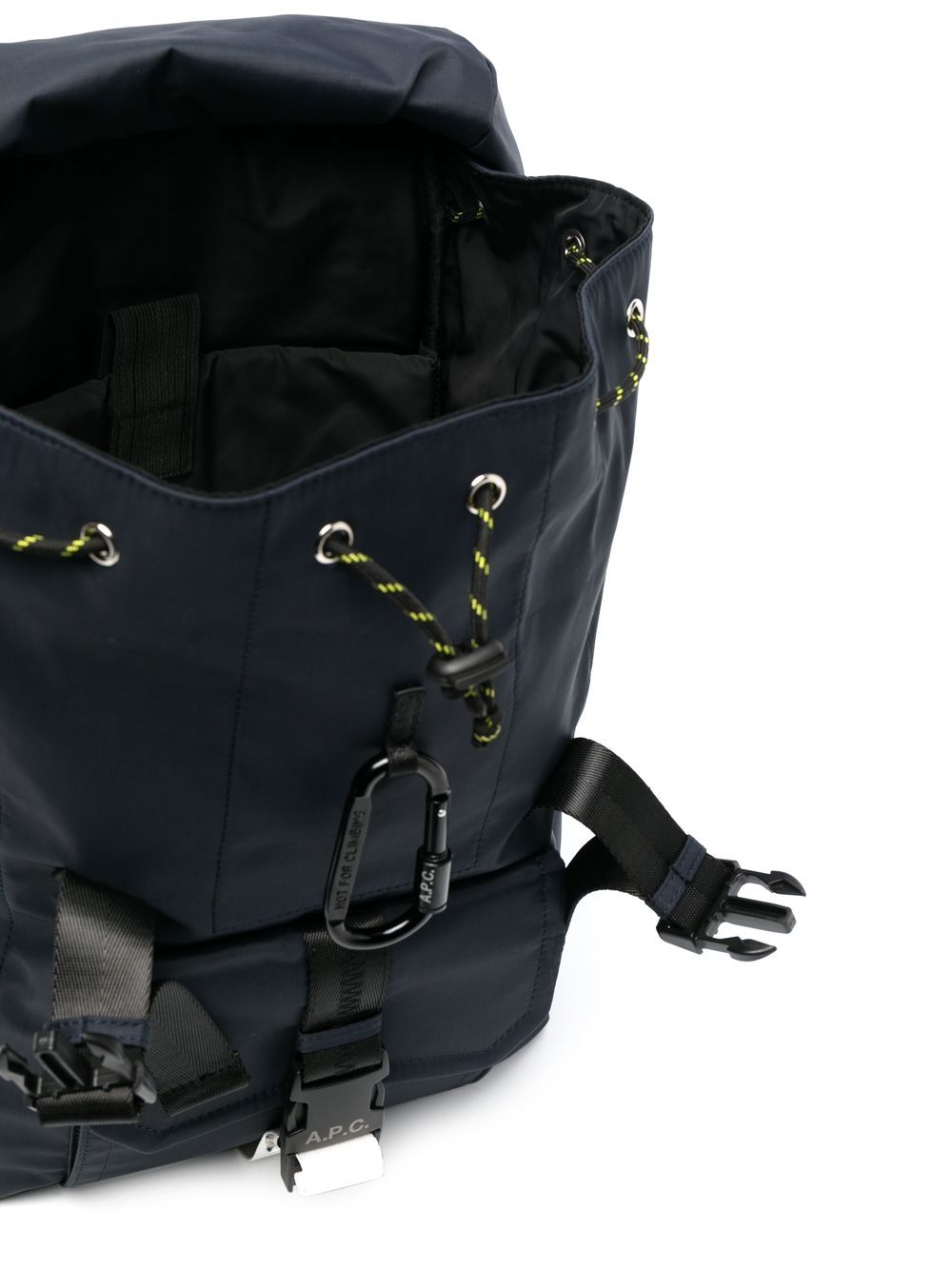 Zaino con logo e toppa treck in blu A.P.C. - uomo 