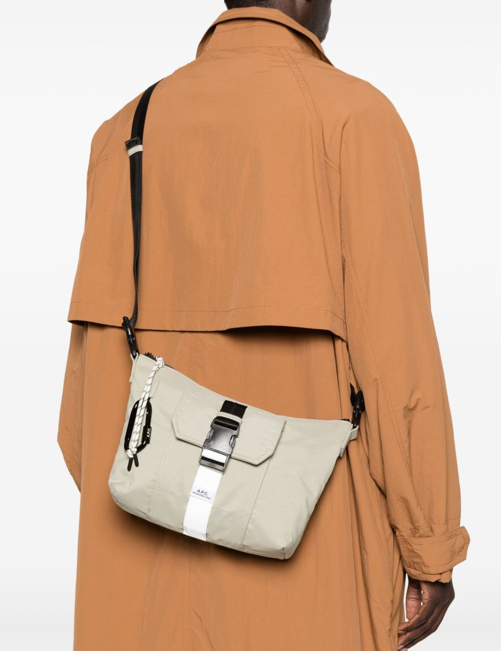 Borsa Trek in beige A.P.C. - uomo 