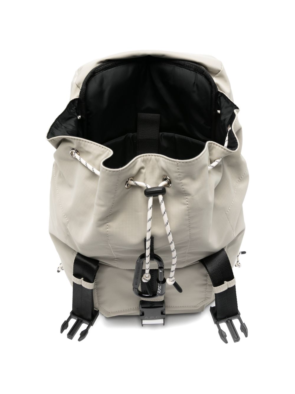 Zaino con fibbia in beige A.P.C. - uomo 