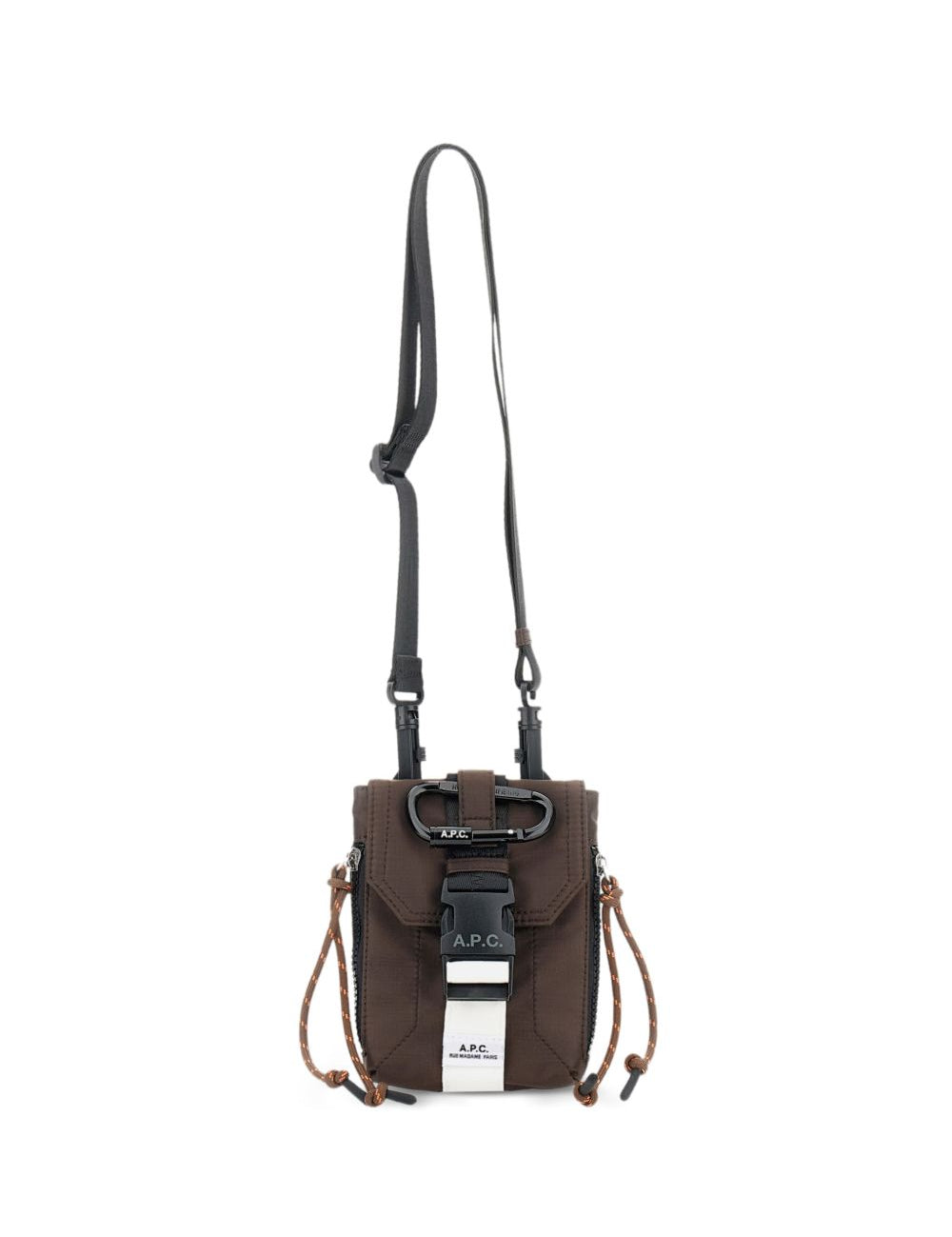 Borsa a tracolla Messenger in marrone A.P.C. - unisex 
