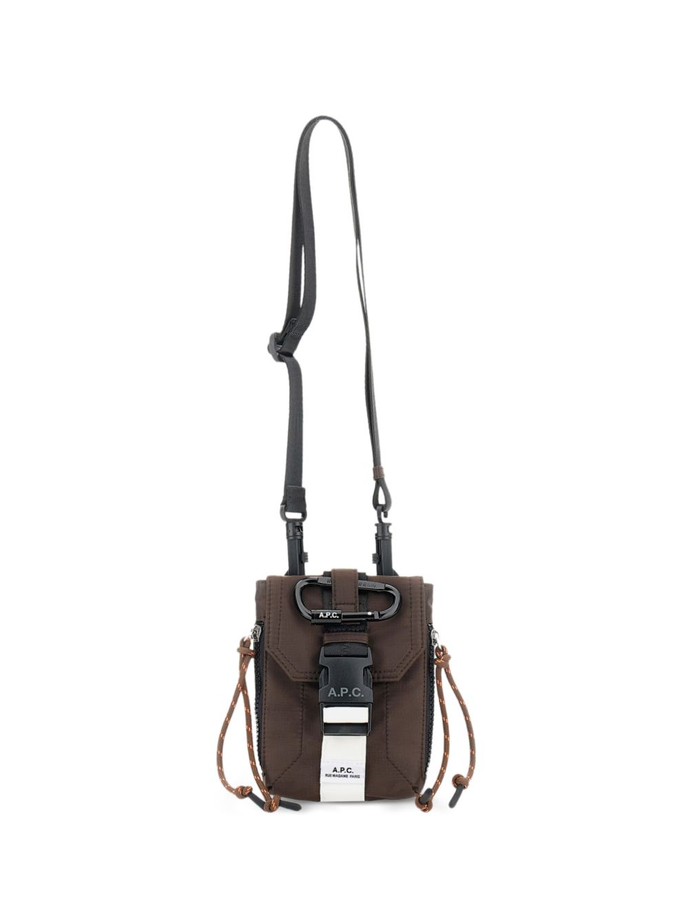 Borsa a tracolla Messenger in marrone A.P.C. - unisex 