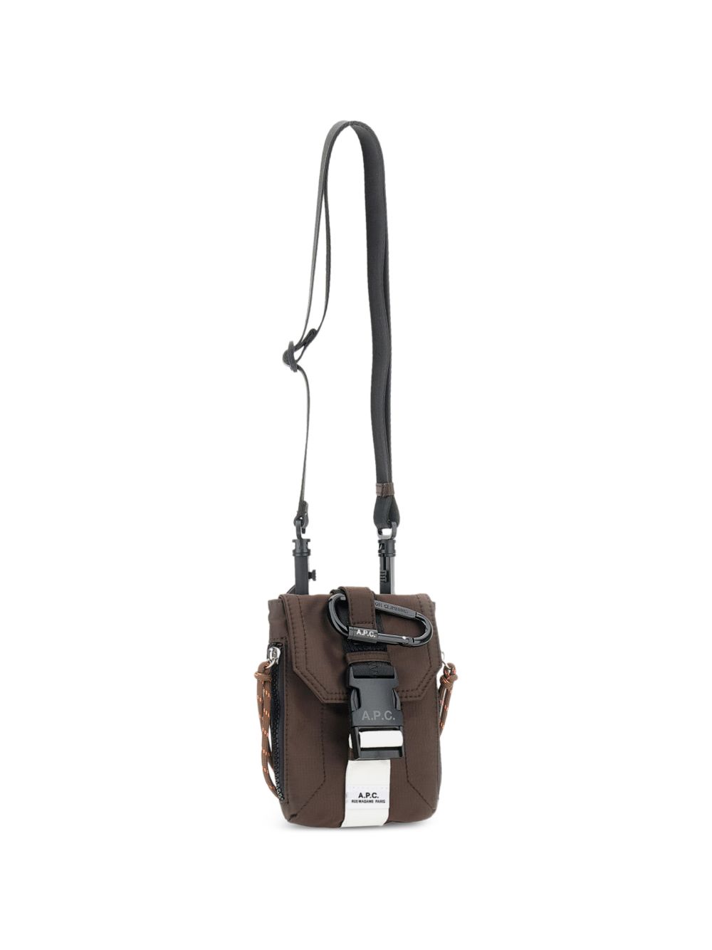 Borsa a tracolla Messenger in marrone A.P.C. - unisex 