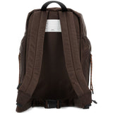 Zaino con fibbia e logo in marrone A.P.C. - uomo 
