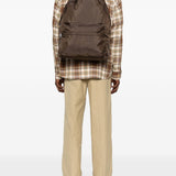 Zaino con zip in marrone A.P.C. - uomo 
