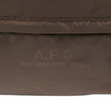 Zaino con zip in marrone A.P.C. - uomo 