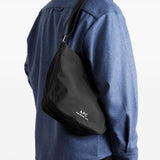 Borsa a spalla journal in nero A.P.C. - uomo 