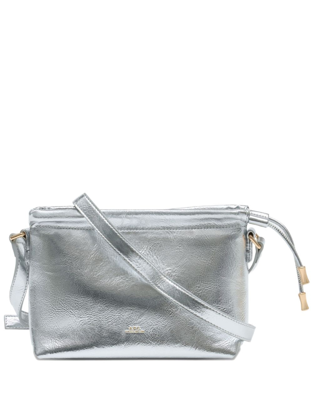 Borsa a tracolla Ninon min in argento A.P.C. - donna 
