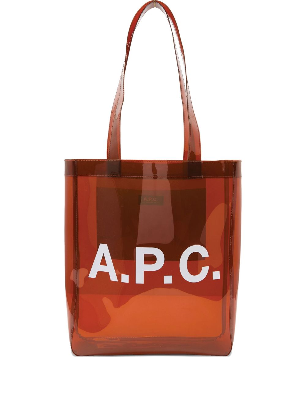 Borsa tote con logo caramello A.P.C. - donna 