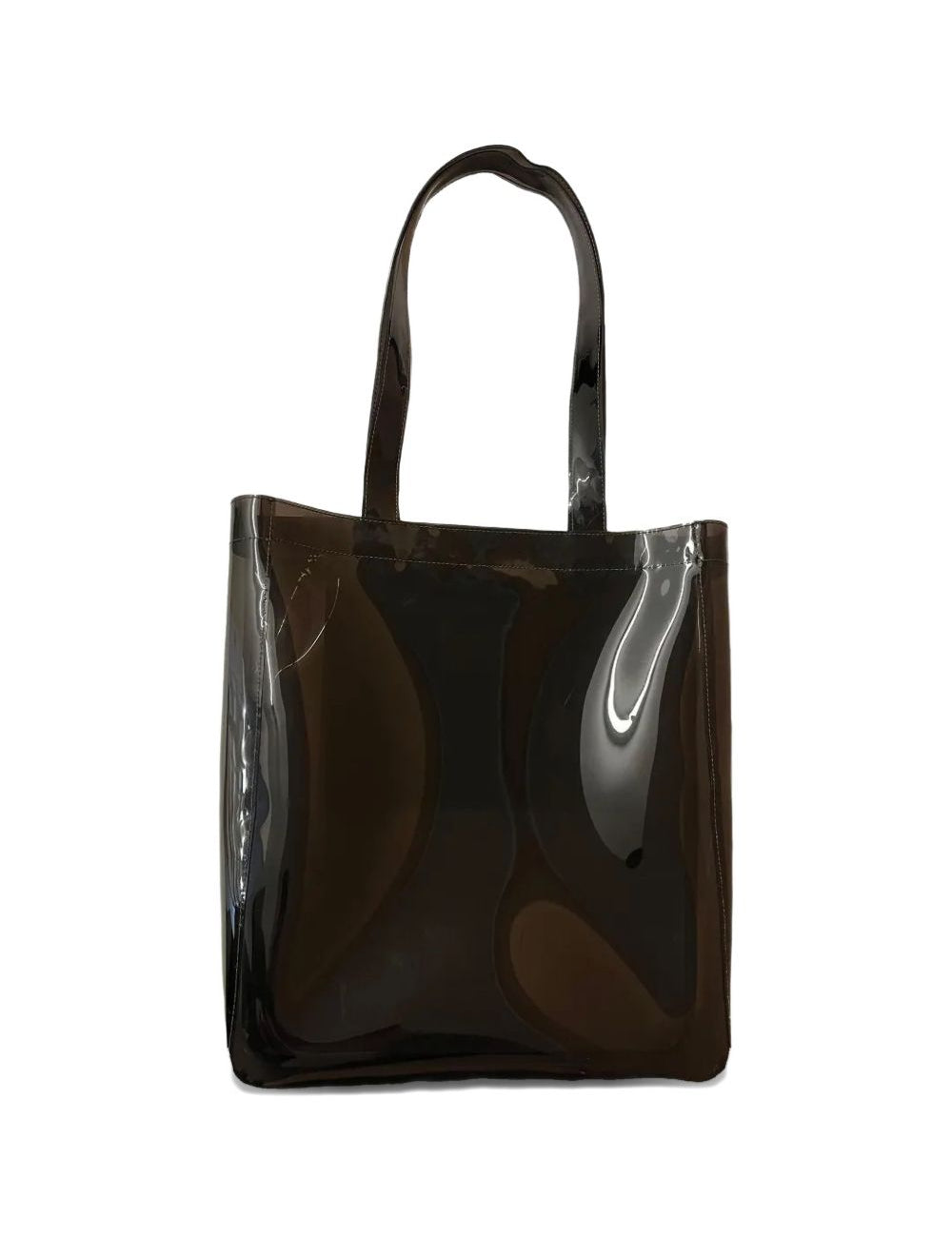 Borsa tote con logo in marrone A.P.C. - donna 