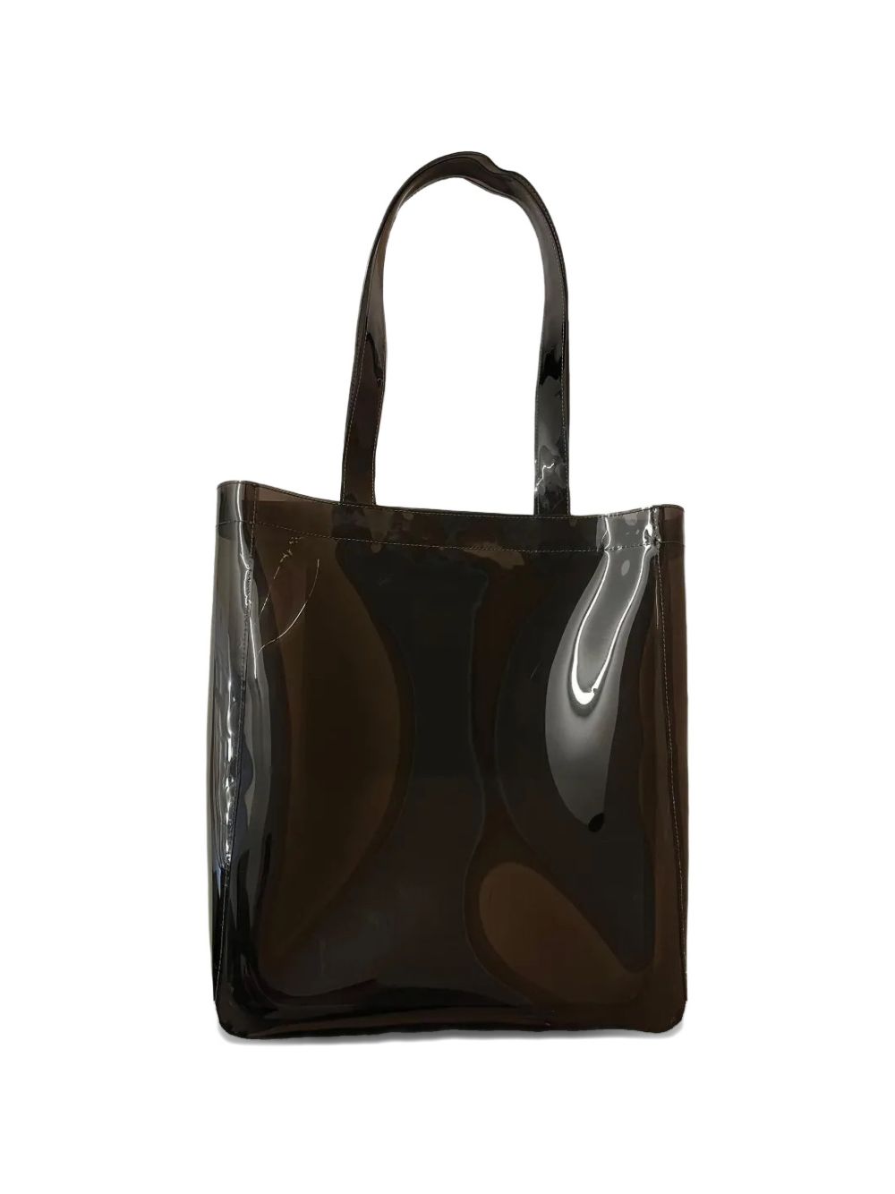 Borsa tote con logo in marrone A.P.C. - donna 