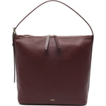 Borsa a spalla Vera in bordeaux A.P.C. - donna 