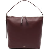 Borsa a spalla Vera in bordeaux A.P.C. - donna 