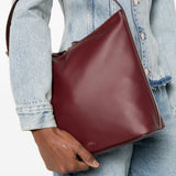 Borsa a spalla Vera in bordeaux A.P.C. - donna 