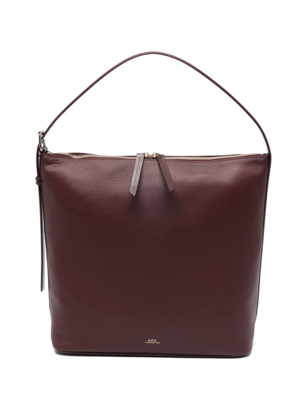 Borsa a spalla Vera in bordeaux A.P.C. - donna 