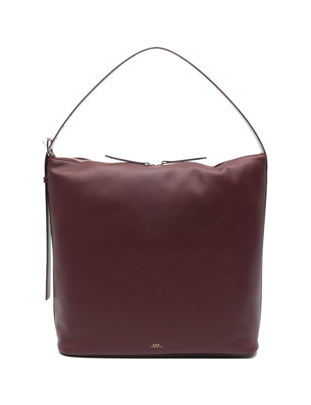 Borsa a spalla Vera maxi in bordeaux A.P.C. - donna 