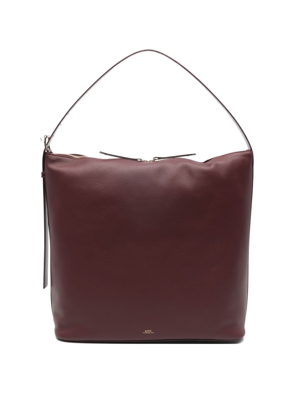 Borsa a spalla Vera maxi in bordeaux A.P.C. - donna 