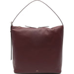 Borsa a spalla Vera maxi in bordeaux A.P.C. - donna 