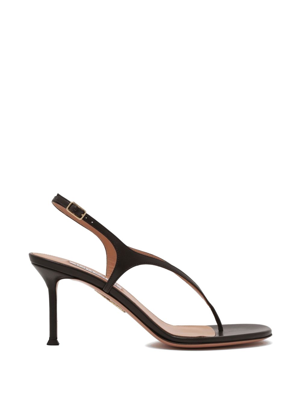 Sandali bikini thong in marrone Aquazzura - donna 