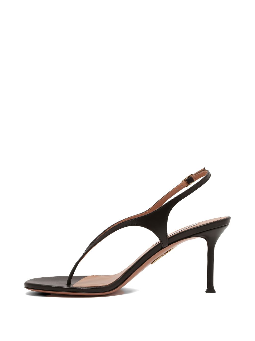 Sandali bikini thong in marrone Aquazzura - donna 