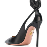 Décolleté con tacco alto deneuve in nero Aquazzura - donna 