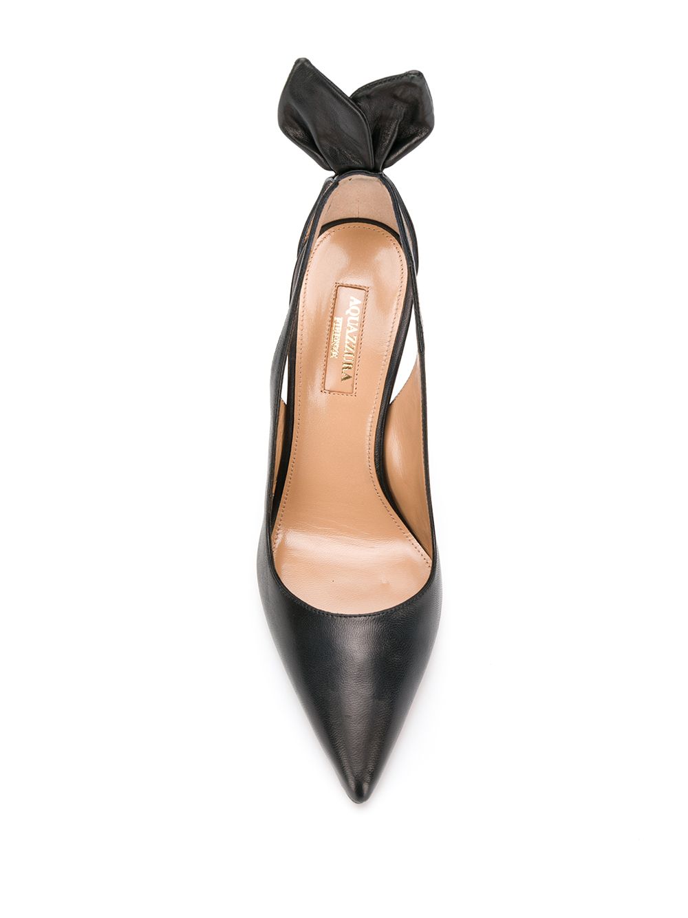 Décolleté con tacco alto deneuve in nero Aquazzura - donna 